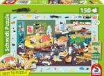 Schmidt Spiele Puzzle pentru copii Schmidt din 150 piese - Pisici jucăușe (56533) Puzzle