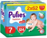 pufies Scutece chiloței Pufies Fashion - Extra Large Plus, mărimea 7, 124 buc, 17+ kg, Mega Pack 2 (54000243)