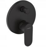 Hansgrohe Vernis Blend 71466670 Falsík Alatti kádcsaptelep fekete Black (VERNIS BLEND 71466670 + Ibox + natrysk)