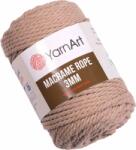 YARNART Macrame Rope 3 mm 3 mm 63 m 768 Milky Brown Zsinór (Macrame Rope 3 mm 768)