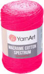 YARNART Macrame Cotton Spectrum 225 m 1311 Pink White Zsinór (Macrame Cotton Spectrum 1311)