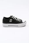 Karl Lagerfeld teniși de piele KAMPUS MAX NFT femei, culoarea negru, KL60425T PPYA-OBD0EW_99X (KL60425T.000)