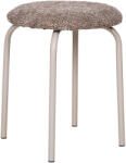 House Nordic Asmara ülőke, barna keverék 43x43 cm (1501121) - homelux
