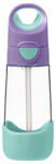 b.box Sticla de baut cu paie 450 ml - pop liliac (500303)