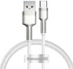 Baseus CAKF000102 Cafule fém adatkábel USB-USB-C 66W 1m fehér