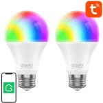 Gosund WiFi WB4-2 RGB LED Okosizzó E27, 2 db, Tuya (WB4-2pcs)