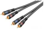 Medium Prémium 2RCA-2RCA Kábel 3m (50119)