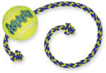 KONG SqueakAir Ball Teniszladba Kötéllel Kutyajáték M - webshop
