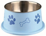 TRIXIE műanyaggal bevont fém tál spánielnek 0, 9l/19cm (25247)