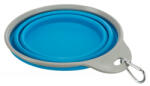 TRIXIE összecsukható szilikon tál utazáshoz tömör peremmel 1l/18cm (25018)
