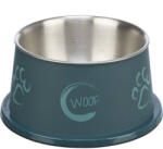 TRIXIE 25247 fémtál műanyag borítással hosszúfülű kutyáknak 0, 9liter