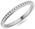  Női karikagyűrű 2 mm, cirkóniákkal IZKR009A-F-CZ
