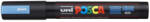 uni Dekormarker 1, 8-2, 5mm, Uni Posca PC-5M metál kék (57216) - cartridge