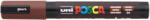 uni Dekormarker 1, 8-2, 5mm, Uni Posca PC-5M kakaó (58537) - cartridge