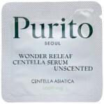 PURITO Wonder Releaf Centella Serum Unscented (sample) - Illatmentes Centella Asiatica Kivonatot Tartalmazó Szérum 1ml (termékminta)