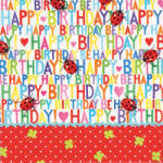  Ti-Flair Szalvéta 33 x 33 cm 3 Rétegű 20 lap/Csomag Happy Birthday for You Szülinap (AAC685)