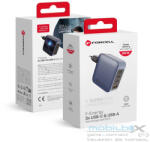 Forcell F-ENERGY GaN VT-46 travel charger 3 x Type C + USB A PD QC4.0 5A 100W with PD gray