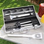 The Source Set de Accesorii pentru Grătar în Servietă de Aluminiu