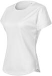 MALFINI 811 Chance újrahasznosított női póló fehér színben (GRS) (8110014)