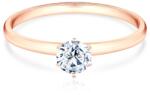 SAVICKI Inel de logodnă SAVICKI: aur roz, diamant cultivat în laborator - savicki - 4 099,00 RON