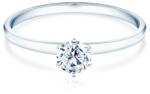 SAVICKI Inel de logodnă SAVICKI: aur alb, diamant cultivat în laborator - savicki - 3 159,00 RON