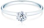 SAVICKI Inel de logodnă SAVICKI: aur alb, diamant cultivat în laborator - savicki - 4 739,00 RON