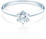 SAVICKI Inel de logodnă The Journey: aur alb, diamant de laborator - savicki - 4 731,00 RON