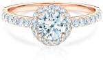 SAVICKI Inel de logodnă This is Love: aur roz, diamant de laborator - savicki - 6 142,00 RON