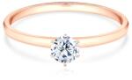 SAVICKI Inel de logodnă SAVICKI: aur roz, diamant cultivat în laborator - savicki - 3 072,00 RON