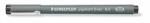 STAEDTLER Tusfilc, 0, 3 mm, STAEDTLER "Pigment Liner 308", fekete (TS308039) - fiorex