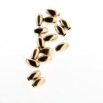  Margele Gold Filled Tub Butoias Brite 5 x 3 mm - 1 Buc