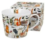 Duo Gift Porcelán bögre - 610ml - Leniwe Koty