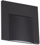 Kanlux 0, 8W, 15 lm, 12V, 3000K, 75x75 mm természetes fehér süllyeszthető szögletes műanyag lépcsővilágító - 30 000 h élettartam (33332)