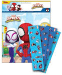 Marvel Pókember Spidey matricás album 50 db matricával Nr2