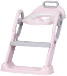 Chipolino Reductor toaleta cu scara Chipolino Flippy, Pink (STPFL0253PI) Olita
