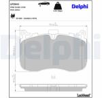 DELPHI set placute frana, frana disc DELPHI LP3941 (LP3941)