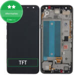 LG K40 - Ecran LCD + Sticlă Tactilă + Ramă (Black) TFT, Black
