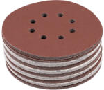 TOYA Disc filetat Velcro 150 mm / P220 8 gauri (50 buc/cs) (YT-834598)