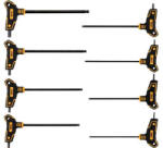 TOYA Imbus set cu maner cu capat sferic 8 piese 2, 5-10 mm (56629) Cheie imbus