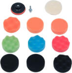 TOYA Set de discuri de slefuit Velcro 12 bucati 80 mm M10 (YT-47930)