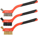 Yato Set perie de sarma 3 bucati 180 mm cu maner din plastic (YT-6351)