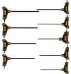 TOYA Set Torx cu maner 9 piese T10-T50 (56639) Cheie torx