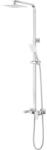 TOYA Coloana de dus Inox Steely 4 (75665)