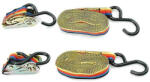TOYA Curea de fixare cu aschietoare, carlig 4, 5 m x 25 mm (82400)