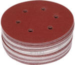 TOYA Discuri din fibra Velcro 150 mm, P100 6 gauri (50 buc/cs) (YT-834584)