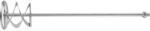 TOYA Tija de amestecare 115 mm cu filet M14 (09063)