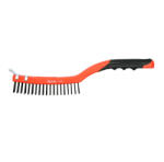 Yato Perie de sarma 3 randuri cu maner din plastic curbat + razuitor (YT-6331)