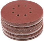 TOYA Disc filetat Velcro 150 mm / P40 8 gauri (50 buc/cs) (YT-834591)