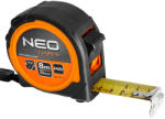 NEO TOOLS Banda de masurare 8 m x 25 mm, magnetica, suport dublu (671111)