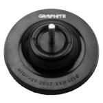 GRAPHITE Placa din cauciuc cu Velcro, cu stift - 125 mm, 8 mm (55H824)